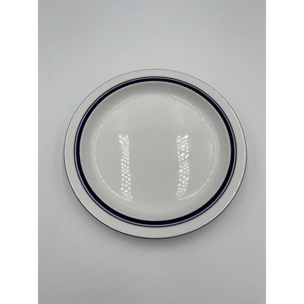 Dansk Bistro Christianshavn Blue Bread & Butter Plate Scandinavian 7 1/4